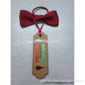 Christmas gift/wine hang tag,classical hang tag,swing tag